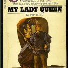 My Lady Queen by John Cleve The Crusader Book Four 1975 Dell Grove paperback