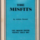Vintage adults only erotic novel The Misfits by Juliette Stewart Original Eiffel Classic EC616