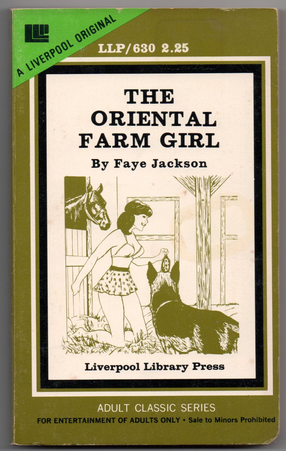 The Oriental Farm Girl By Faye Jackson 1977 Liverpool Library Press