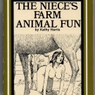 The Niece's Farm Animal Fun by Kathy Harris 1984 Oakmore Enterprises Centaur Series LB1220