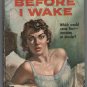 Before I Wake by Brett Halliday 1949 Dell Book 829 vintage paperback Robert Schulz GGA