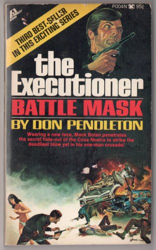 Battle Mask The Executioner book 3 by Don Pendleton Cosa Nostra action adventure