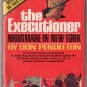 Nightmare in New York by Don Pendleton 1971  vintage paperback thriller adventure