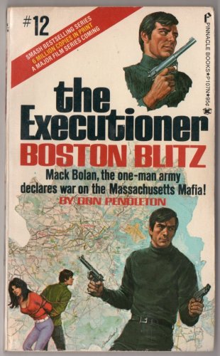 Boston Blitz by Don Pendleton book 12 Massachusetts Mob vintage paperback