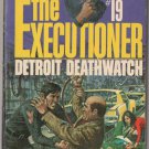 Detroit Deathwatch by Don Pendleton 1974 PBO The Executioner #19 Mack Bolan 1st printing
