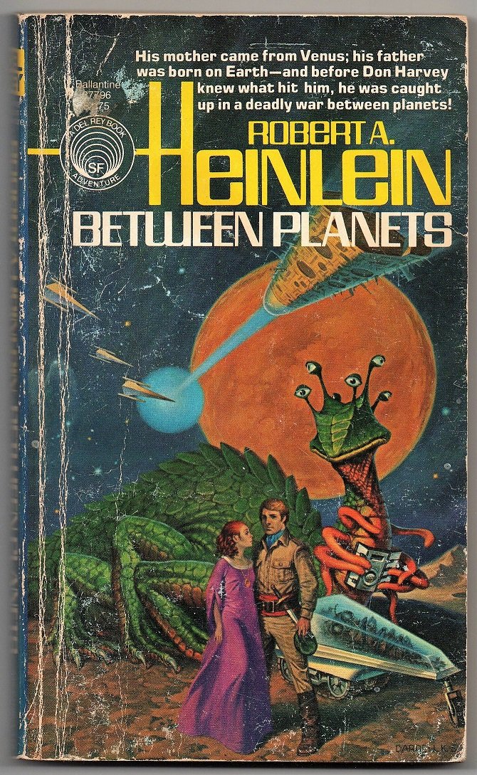 Between Planets Del Rey 1978 Science Fiction by Robert Heinlein