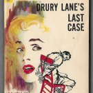 Drury Lane's Last Case by Ellery Queen Arthur Sussman GGA cover vintage Avon paperback