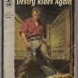 Destry Rides Again by Max Brand 1954 Michael Aviano cover Western Novel