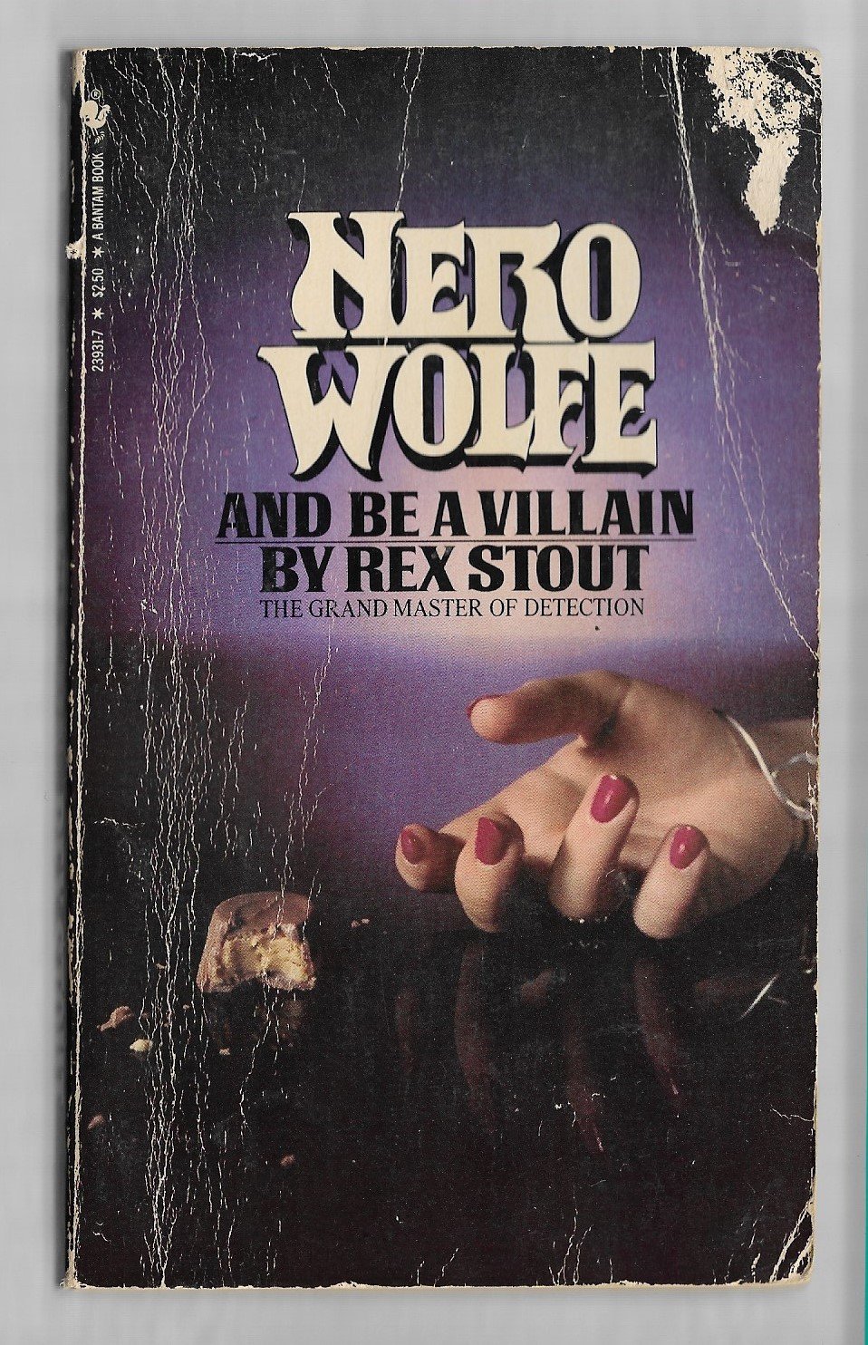 And Be A Villain By Rex Stout Nero Wolfe Bantam Books Paperback Reprint