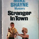 Mike Shayne Stranger in Town by Brett Halliday Davis Dresser Dell paperback