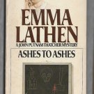 Ashes to Ashes by Emma Lathen 067183505X John Putnam Thatcher