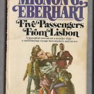Five Passengers From Lisbon by Mignon G. Eberhart  0445004150