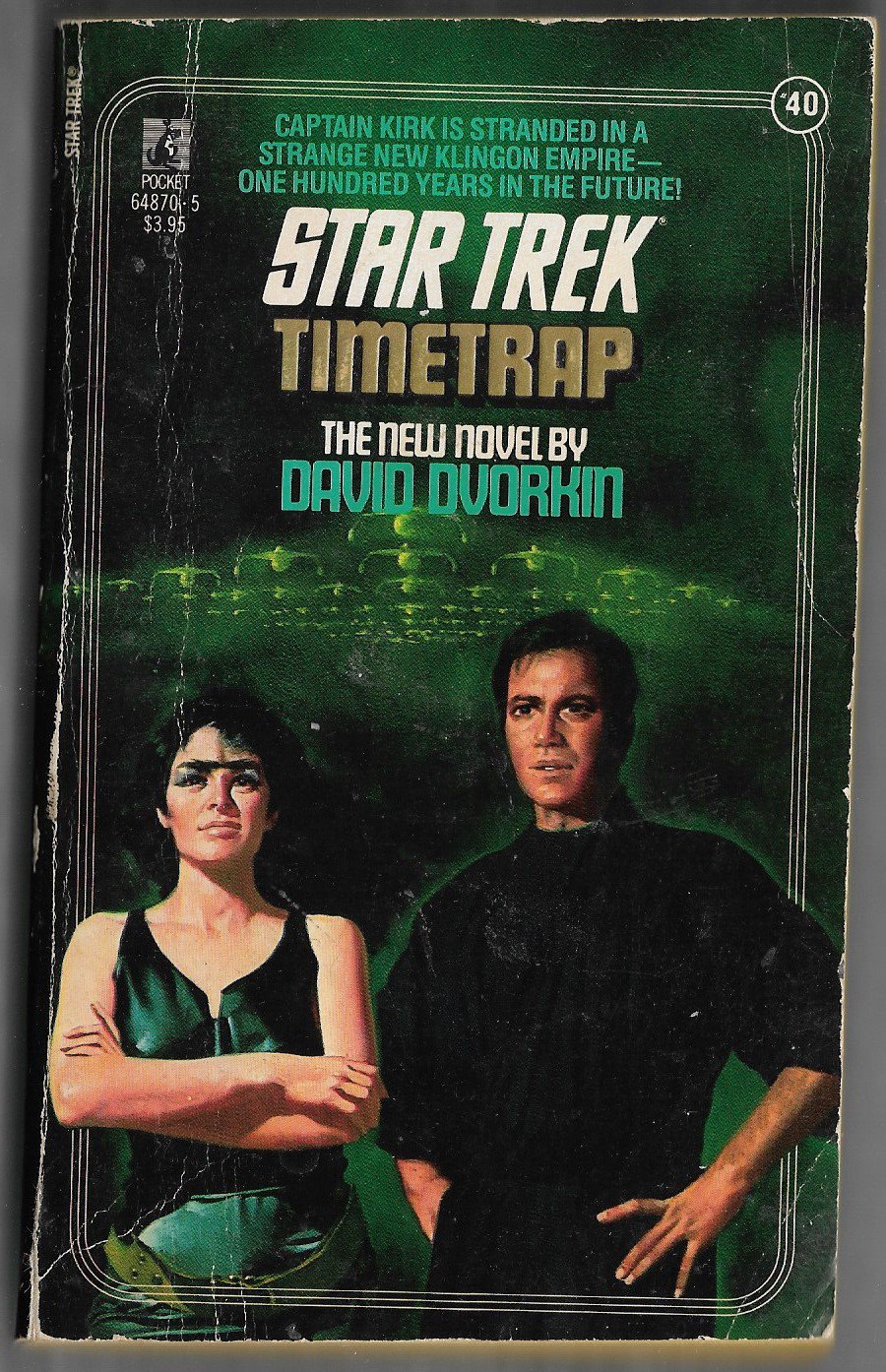Timetrap by David Dvorkin Book 40 Star Trek Original series 0671648705