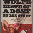 Death of a Doxy by Rex Stout 1967 Nero Wolfe Grand Master of Detection