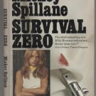 Survival Zero by Mickey Spillane T4592 First Printing 1971 first Signet printing