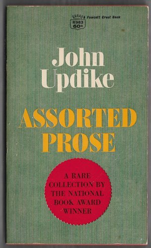 Assorted Prose by John Updike vintage Fawcett Crest R983
