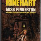 Miss Pinkerton by Mary Roberts Rinehart Gothic Romance and Menace Dell 5679