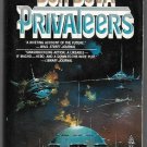 Privateers by Ben Bova  cover by Boris Vallejo TOR Science Fiction