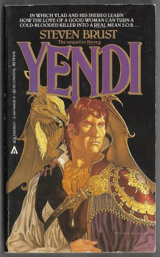 Yendi by Steven Brust The Sequel to Jhereg Vintage Ace Fantasy paperback