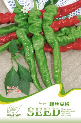 Hot Chilli Sweet Pepper C128 SEEDS