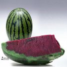 Green Skin Purple Inside Sweet Big Watermelon FWu Hei 20 11% Sugar Melon Fruit Seeds