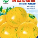 Golden Tomato with Green Stripe F2 Tomato Original Approx 300 Tomato Vegetables Seeds
