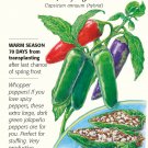 Jalafuego Jalapeno Chile Pepper Seeds 10 Seeds