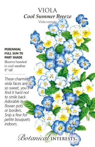 Cool Summer Breeze Viola Seeds 200 Mg