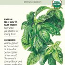 Organic Genovese Italian Basil Seeds 1.5 grams