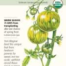 Organic Green Zebra Pole Tomato Seeds 25 Seeds