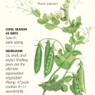 Green Arrow Shelling Pea Seeds 25 Grams