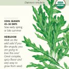 Organic Rocky Wild Arugula Seeds 500 mg