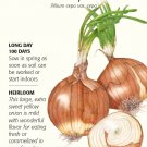 Yellow Sweet Spanish Utah Onion Seeds 750 mg