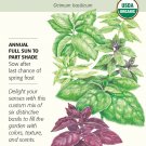 Organic Six Basil Blend Basil Seeds 1 gram