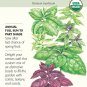 Organic Six Basil Blend Basil Seeds 1 gram