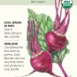 Early Wonder Beet Seeds 2 grams Organic