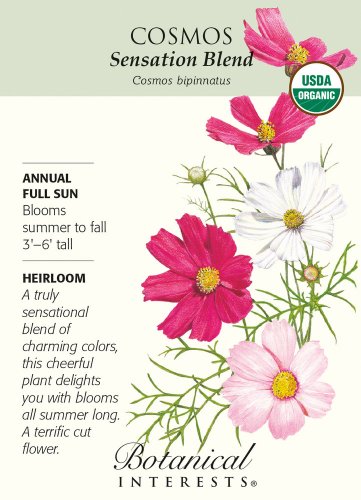 Organic Sensation Blend Cosmos Seeds 400 mg