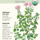 Organic Common Oregano Seeds 1 Gram