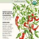 Organic Jimmy Nardello Sweet Pepper 18 Seeds