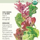 Organic Mesclun Gourmet Baby Greens Lettuce Seeds 1 Gram