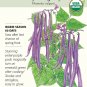 Organic Royal Burgundy Bush Bean Seeds 15 grams