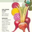 Gourmet Blend Beet Seeds 4 grams Organic