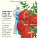 Red Pride Bush Tomato 15 Seeds
