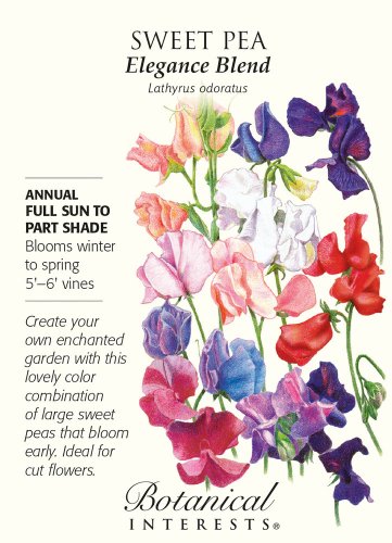 Elegance Blend Sweet Pea Seeds 3 Grams