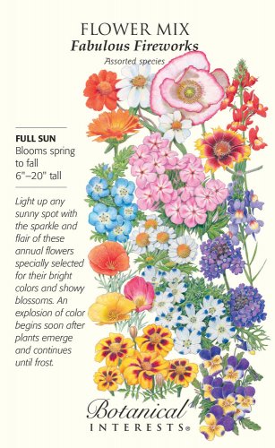 ThreeSeason Bloom Flower Mix Seeds 8 grams