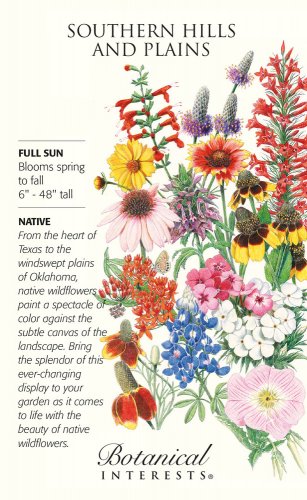 Southern Hills and Plains Seeds 8 Grams