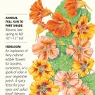Fiesta Blend Nasturtium Seeds 8 grams Organic