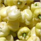 20+ seeds White Bell Sweet Pepper  Capsicum Annuum Vegetable Non-Gmo
