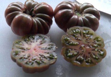 Purple Calabash Tomato Hybrid Vegetable Garden Planting  Fresh Tomatoe 50+ seeds