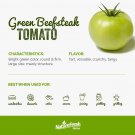Green Beefsteak Tomato Juicy Vegetable  Tomatoes 50+ seeds